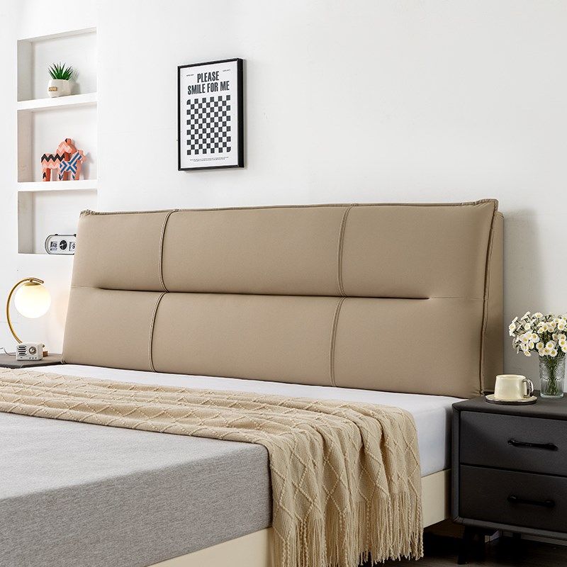 床头软包靠垫新款猫爪布靠背罩简约风榻榻米自粘靠背可定制免拆洗,居家布艺,床头靠垫,淘宝优惠券,粉丝福利购,淘宝优惠卷