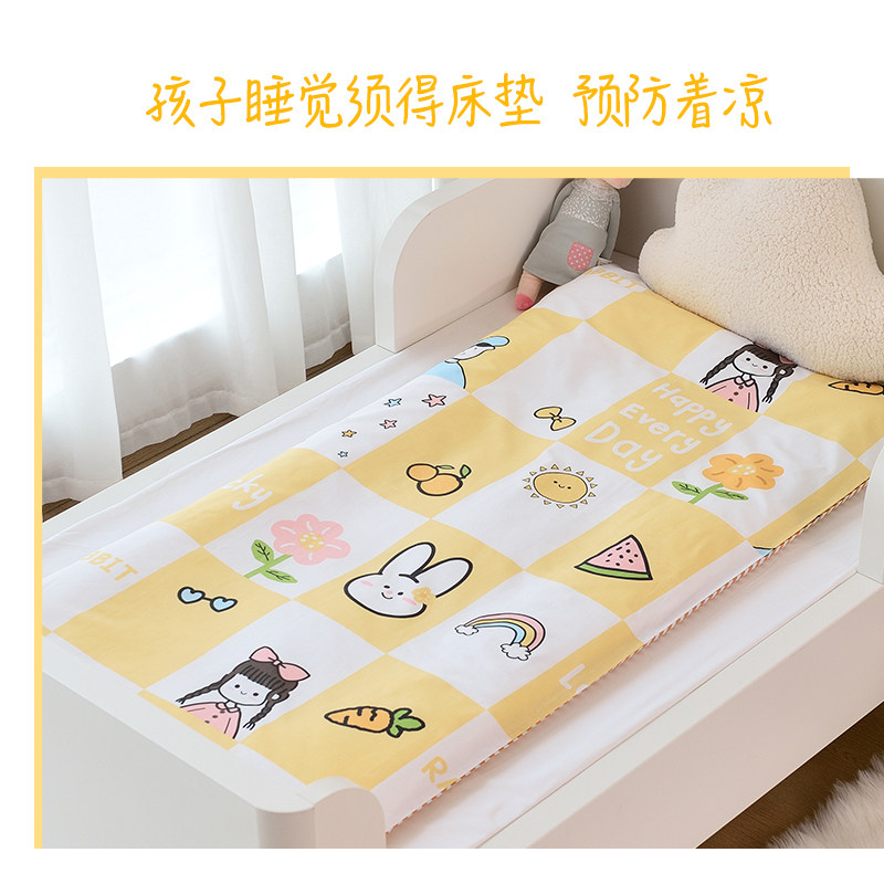 幼儿园床垫新生儿小床褥子宝宝午睡儿童拼接床床褥婴儿床垫被定做