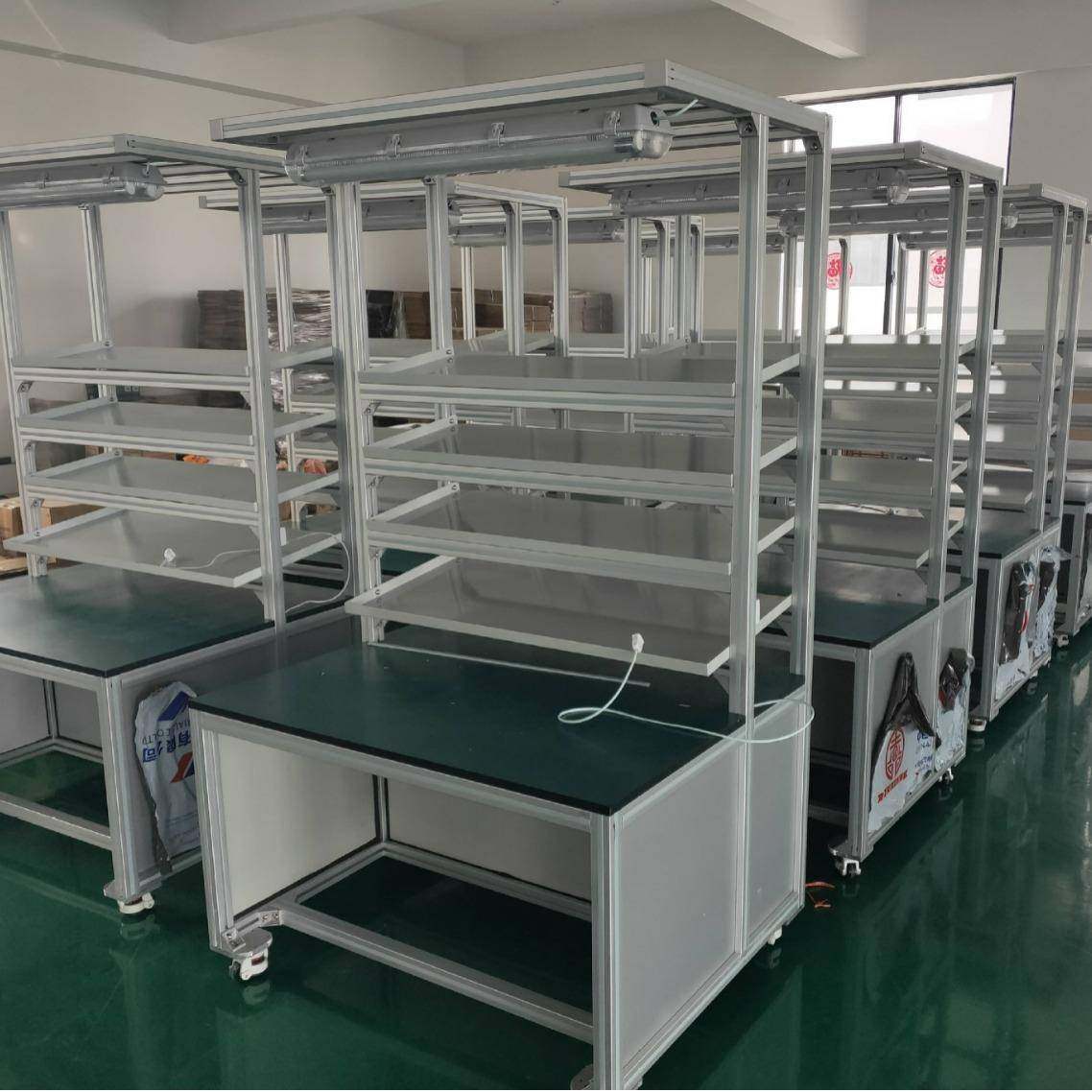 天津铝型材防静电工作台车间用铝型材工作台车间操作台按需设计,搬运/仓储/物流设备,其他起重搬运设备,淘宝优惠券,粉丝福利购,淘宝优惠卷