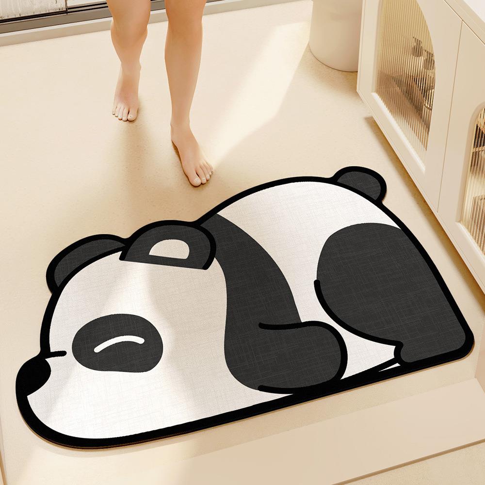 大江卡通卫生间门口防滑垫家用地垫浴室强吸水地垫厕所速脚垫家居