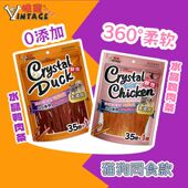 VINTAGE PET 唯宠狗零食水晶鸡鸭肉条双拼肉干磨牙棒洁齿低温烘烤