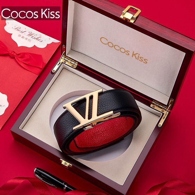 CocosKiss男士休闲商务皮带送礼