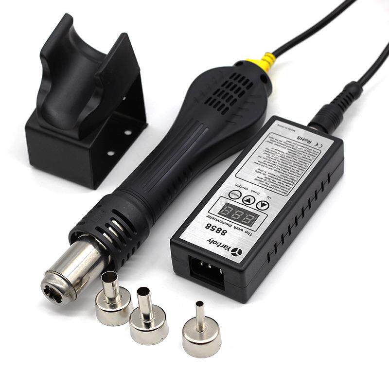 8858便携热风枪 热风拆焊台 手机维修 110V220V数显可控温热风枪