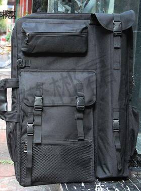 4开黑色JHY画包画袋术艺考多功能防雨容国画美素描写绘画大麦生太