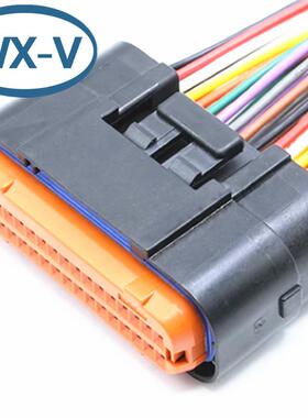3MX23AFHF34S束F1线束汽车电控线ECU插头18孔6芯接插件M2X2A34SF1