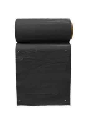 强韧黑色快递卷袋塑电商自动打机专包用点断式打包连料防水GHI快