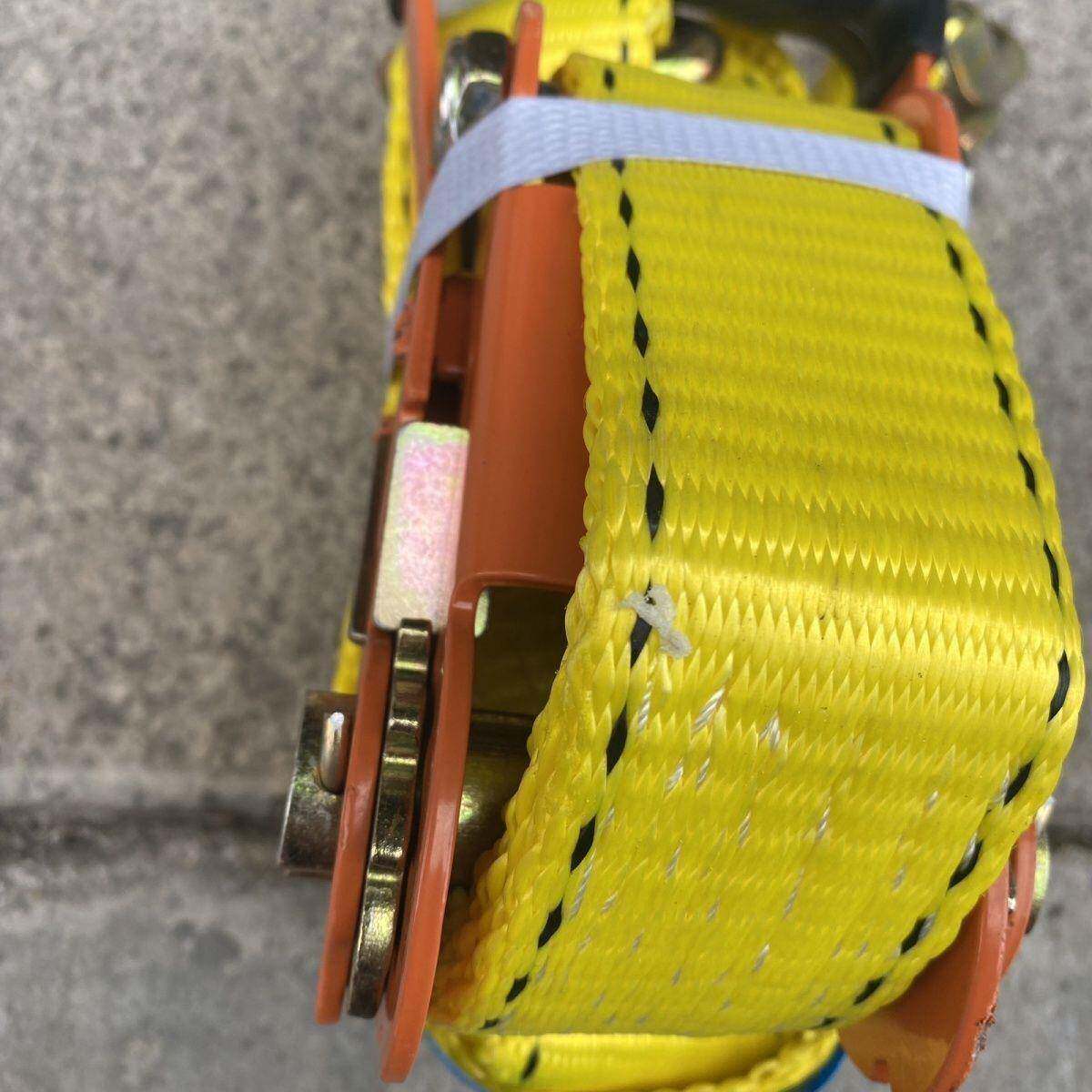 特厚8吨加强货捆带3毫车米紧绳器拉紧器刹车绷载带重ELH清绑障车