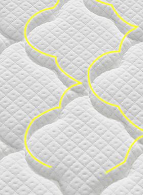 全棕床.垫1童.2米15m1.8米儿环保棕椰YIA棕5公分8薄偏硬垫白色成