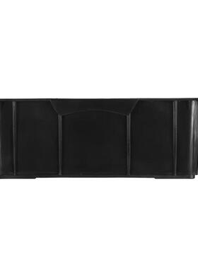 周CJ8311加厚黑色防静电塑料转形箱-长方带盖电子元件CJ-8311仓库