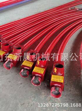 家小型软式SLG管吸粮机大米机抽粮车载用螺旋吸粮机