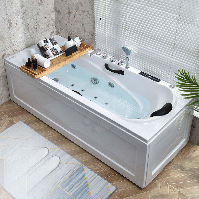 加厚浴缸能小缸户型成UMX人浴冲浪豪按摩恒温加热浴缸华智浴盆