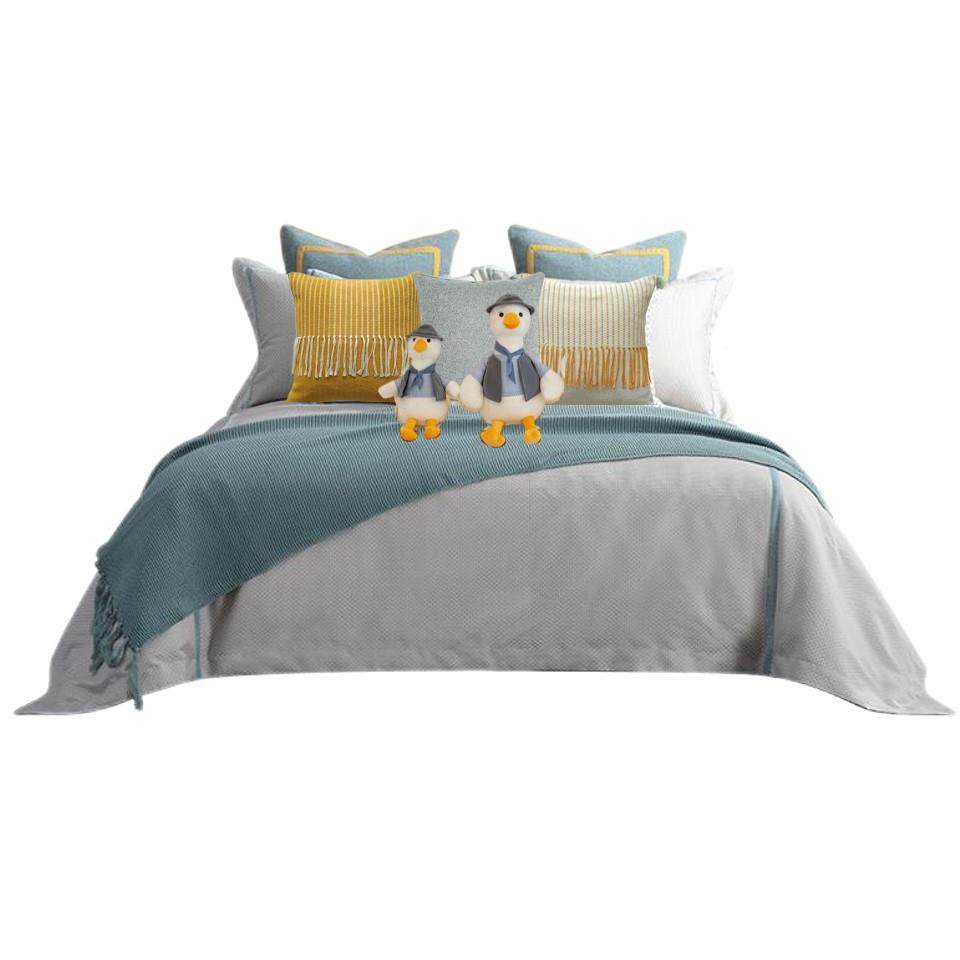 样板房儿童品房床上用蓝色粉CNA色可爱展软装示搭配床品抱枕搭间,鲜花速递/花卉仿真/绿植园艺,其它园艺用品,淘宝优惠券,粉丝福利购,淘宝优惠卷