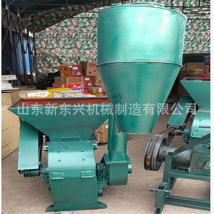 大型花生秧粉碎机农KWA用尘沙打草粉机锤除龙片式地瓜克干秸秆打