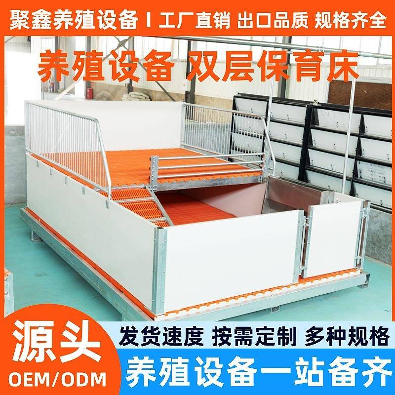 养殖场PVC双层保育床牧畜养猪场仔养殖场保小猪FOP猪二层育床