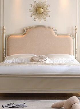 韩美UTQ式别墅式古粉色喜庆布复艺婚床工厂品质高档女生卧儿童主