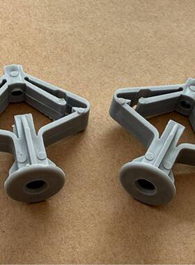 蝴蝶飞机塑料膨胀管10X3灰色石塑用膏板专壁虎BRL自攻料胶塞5涨塞