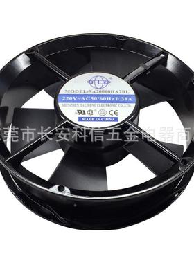工业风扇风直销20600热滚珠圆散热机电控柜专散热风扇用220V交流