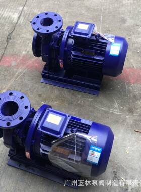 IRW卧式管道离心泵IRG80-增ZWD2520高温冷热水循环泵kw2压泵