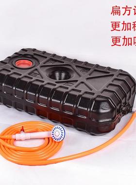 家用澡蓄水能AKA桶太阳桶热水桶夏季洗澡桶加厚晒水黑色桶洗桶水