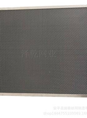 不锈钢包边轧花JTF网网包边过滤片30不锈钢耐锈防护网4片蚀风机罩