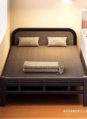 折叠床单人人床午休床家用简床成人出房易用宿舍铁床办IKS公室双