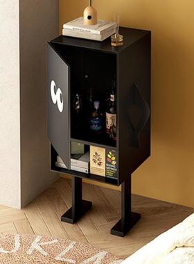 床头柜设师计柜趣长脚怪柜子家用OUX斗沙发边柜机器人童金属创意