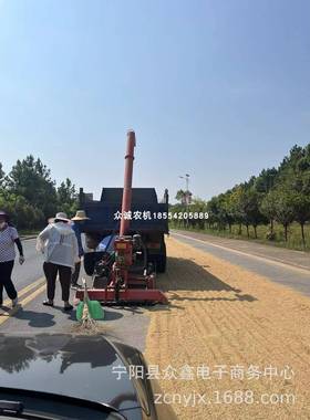 高炮吸粮清机装车吸管扫机农用粮场小麦晒玉米CAY大豆高炮吸机