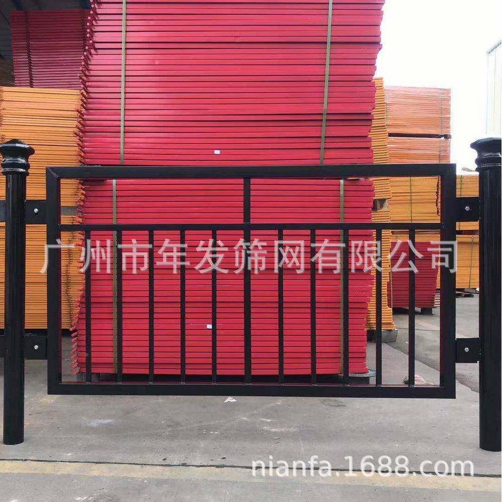 护黑色道路两防护栏交通nf全文化栏市政工程侧栏安杆广州厂家