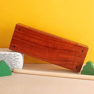 高档专打业中小学双响筒大号面榉双响桶高低光音乐教具木奥尔夫击