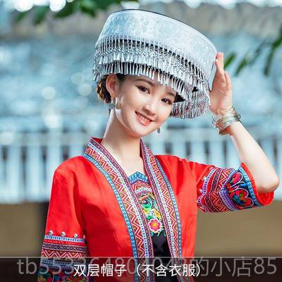 高档侗族服装女贵州少数民族拍服饰成人苗旅影摄套寨装舞台演出套