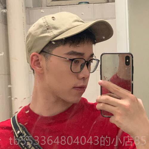 高档版平光镜配近视眼度镜框女黑框韩潮男无镜数防蓝光眼防辐射超