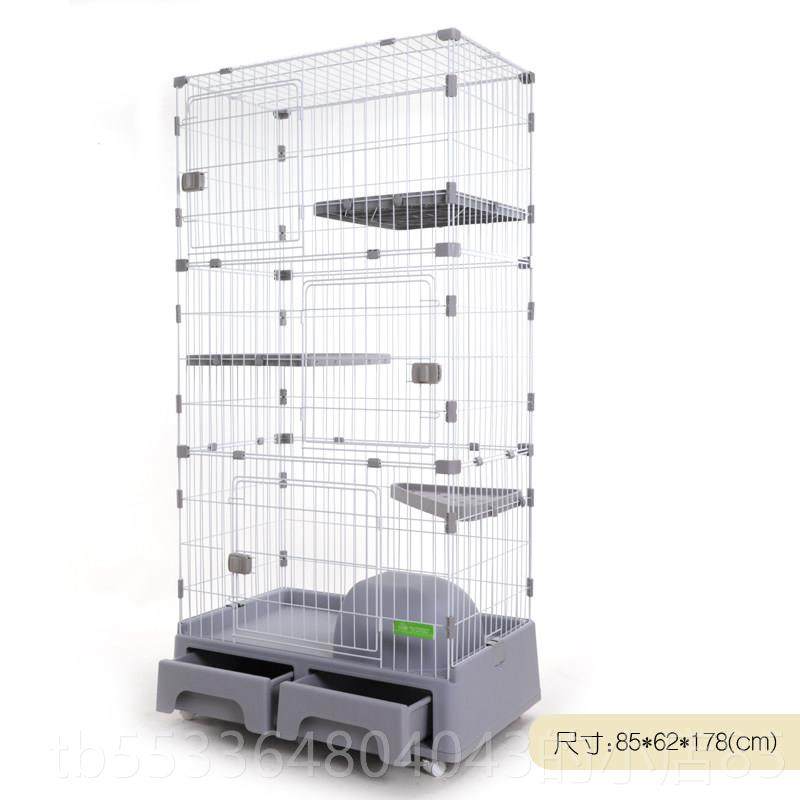 高档创逸自带厕所笼家子猫盆一猫体用加高砂加大加宽缅因猫别墅室,宠物/宠物食品及用品,猫笼子/猫别墅,淘宝优惠券,粉丝福利购,淘宝优惠卷