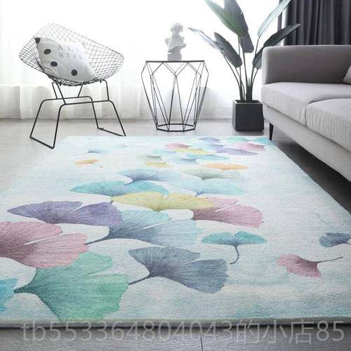 高档202茶4新款客厅地毯沙发几轻奢新家款用仿羊绒地垫卧床室边毯