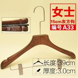 用酒店西装 新款 店植架绒防滑家装 男女服装 复古木头木质木衣实架裤