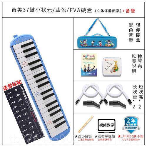新款奇美口风琴3E7键32键学生用儿童者小冠军小学天才吹初管VA轻