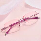 新款 防辐射眼镜抗蓝光光成品配女近视看色手机电脑无度数平变保护