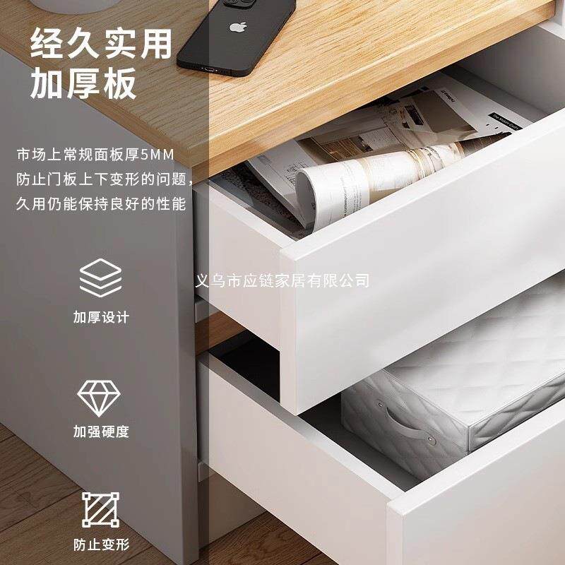 边头柜出2025新款简ZIO约现代租房家用床柜简易小型卧室床头置床