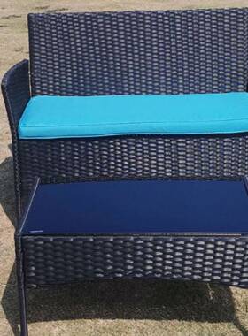 椅编藤藤四件桌花园FX630002庭院阳台休闲户外家具编桌套椅