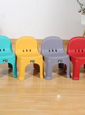 加儿童靠背椅学习椅用宝宝餐椅厚简家约成人子结EBH实小凳子耐用