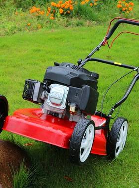 机身轻便型果岭四草HTE修剪机冲程6马力手推割草机汽油坪机除草机