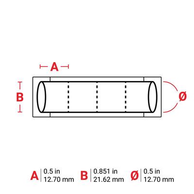 ZXL2HAX-500-2-G-4/12.70x21.6贝2迪BRDYY-热缩套管聚烯烃