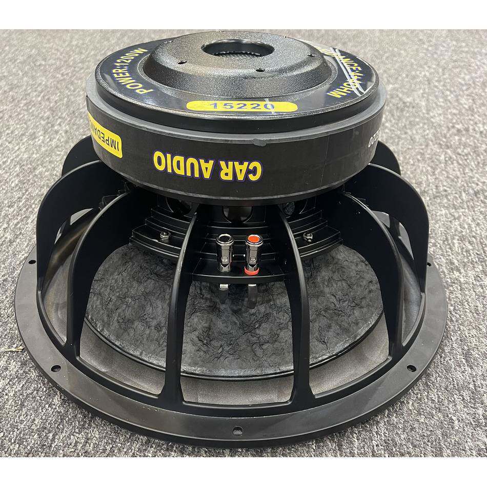 W口出货汽车家庭影院KT双磁双音圈15寸22V0磁1200DKD低音炮喇叭其