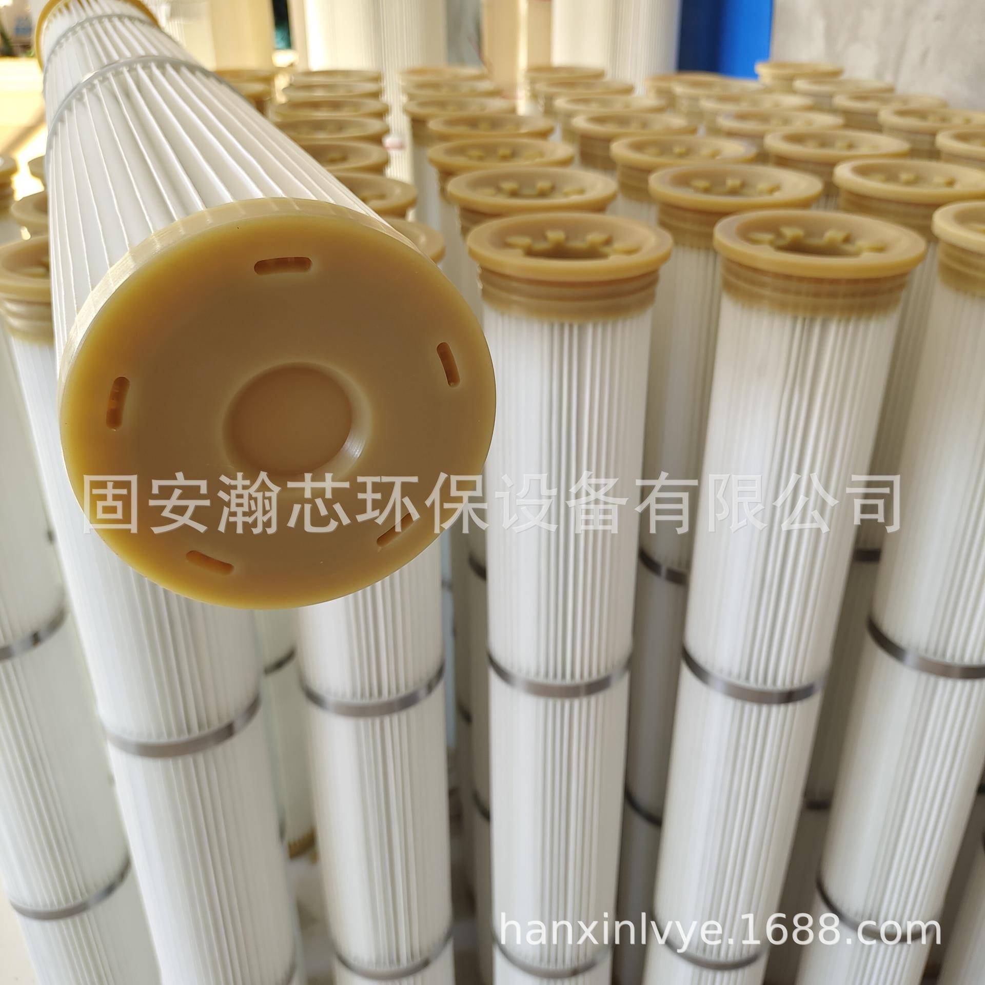 除尘滤3芯电可替代布DLA袋130*100热厂钢厂工业除尘滤芯滤筒