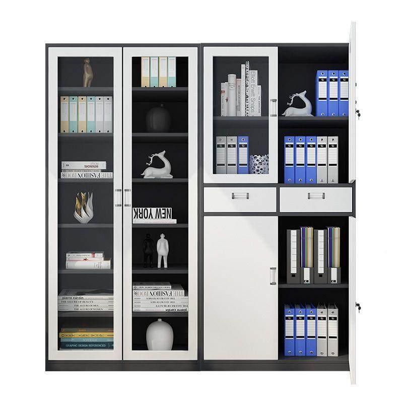 钢制文件柜公加厚套色资料档案铁务室柜财凭XGK证柜收纳带锁矮办,商业/办公家具,办公储物柜,淘宝优惠券,粉丝福利购,淘宝优惠卷