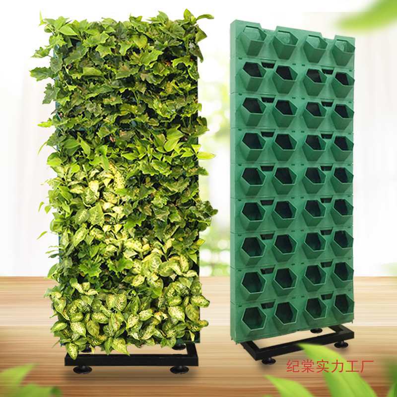 阳台种菜移动花架植物墙绿植墙户外落地花盆架子多层蔬菜种植架铁
