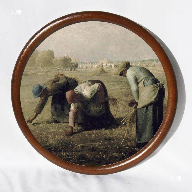 实木圆形新中式画框国裱画装十GCR字圆油画外框框相框简约挂绣墙,鲜花速递/花卉仿真/绿植园艺,其它园艺用品,淘宝优惠券,粉丝福利购,淘宝优惠卷