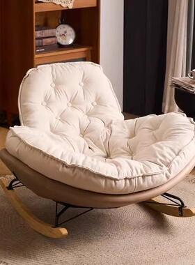 懒人沙摇单人发沙椅家椅用阳台发休闲摇摇椅简约客厅躺XIK椅大人