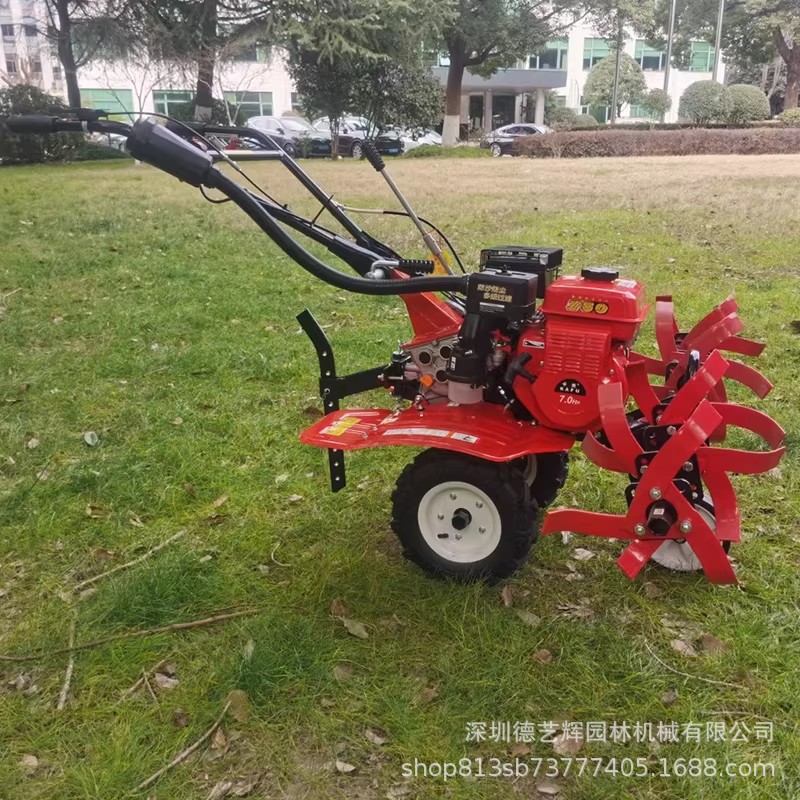 卡夫750大马力汽油手扶微耕机