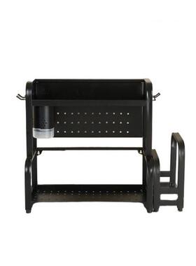 厨房置物架用家厨不锈钢304多功能收纳架子房调架味白色砧VGC板架