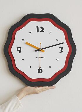 WOZ打挂OOM屋准免现代简约时钟表家用20IJQ24新款创意客厅孔钟装